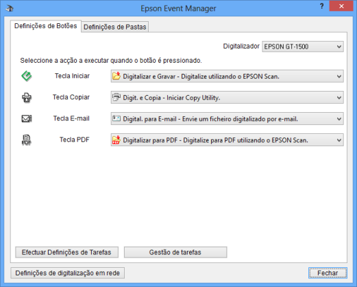 Epson Event Manager para Windows Download