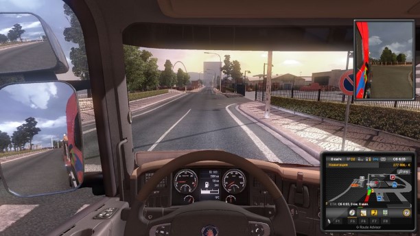 Captura de tela do Euro Truck Simulator 2