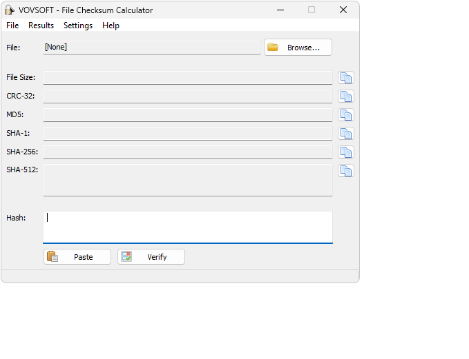 File Checksum Calculator demo