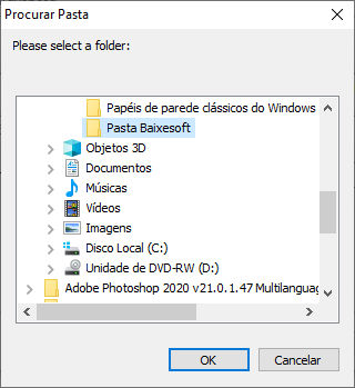 Procurar pasta easy file locker