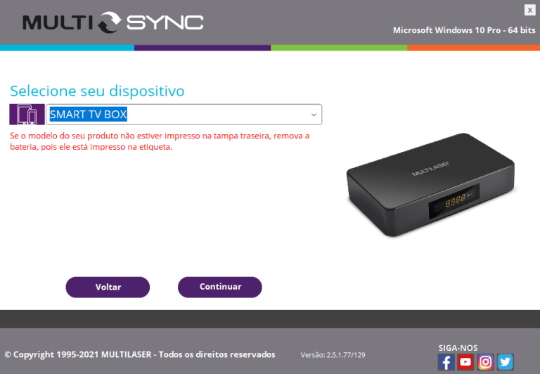 MultiSync para Windows Download