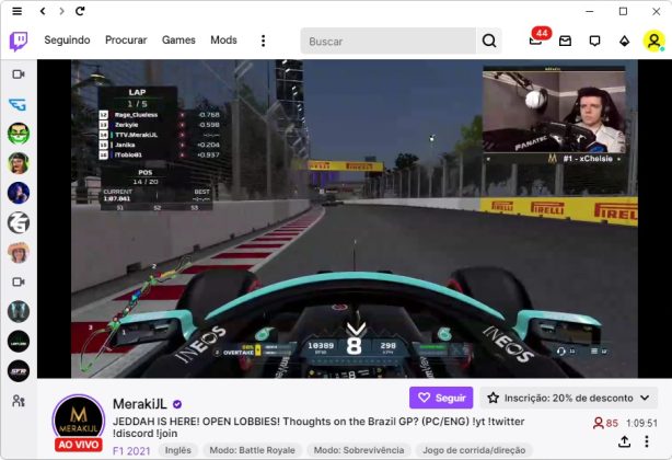 Twitch Desktop App captura de tela 6 baixesoft
