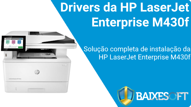 HP LaserJet Enterprise M430f banner