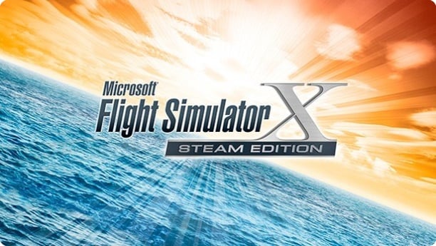 Microsoft Flight Simulator X Steam Edition banner baixesoft
