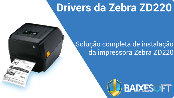 Zebra ZD220 banner baixesoft