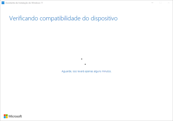 Assistente de Instalacao do Windows 11 captura de tela 1 baixesoft