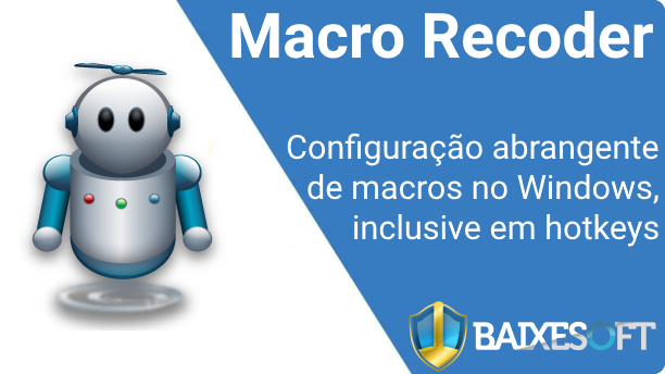 Macro Recorder banner baixesoft