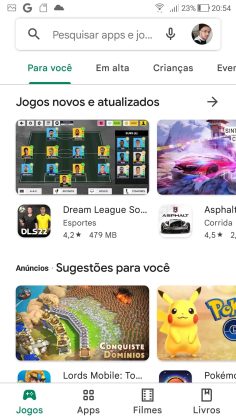 Google Play Store captura de tela 4