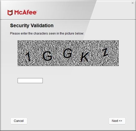 McAfee Removal Tool MCPR captura de tela 3 baixesoft