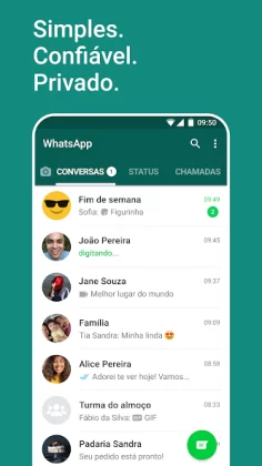 WhatsApp captura de tela 1 Android