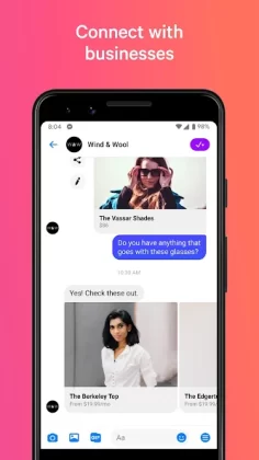 Facebook Messenger captura de tela 8