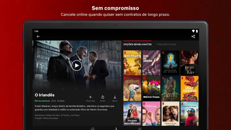 Netflix APK captura de tela 11