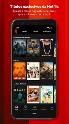 Netflix APK captura de tela 2