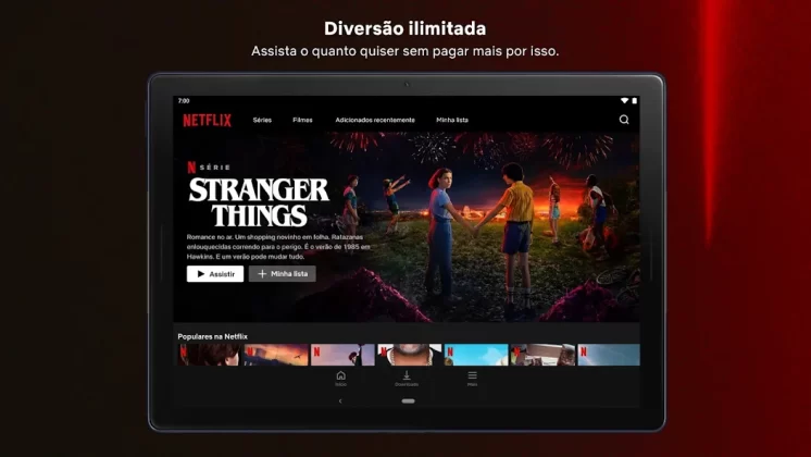 Netflix APK captura de tela 7