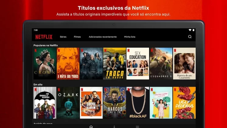 Netflix APK captura de tela 8