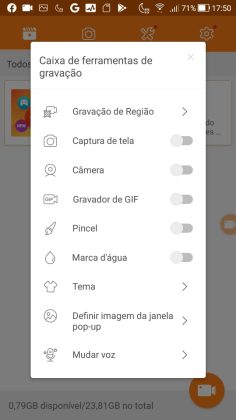 DU Recorder APK captura de tela 2