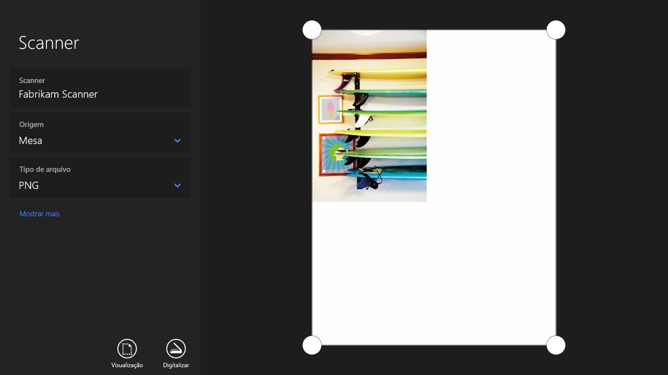 Scanner Windows captura de tela 1