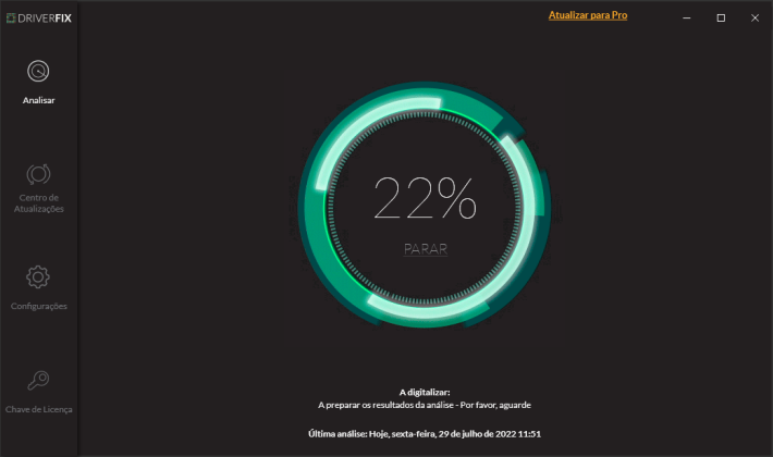 DriverFix captura de tela 1 baixesoft