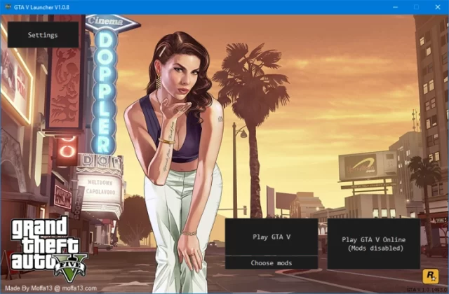 GTA V Launcher captura de tela 1 baixesoft