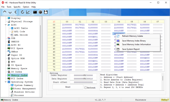 HE - Hardware Read & Write Utility para Windows Download