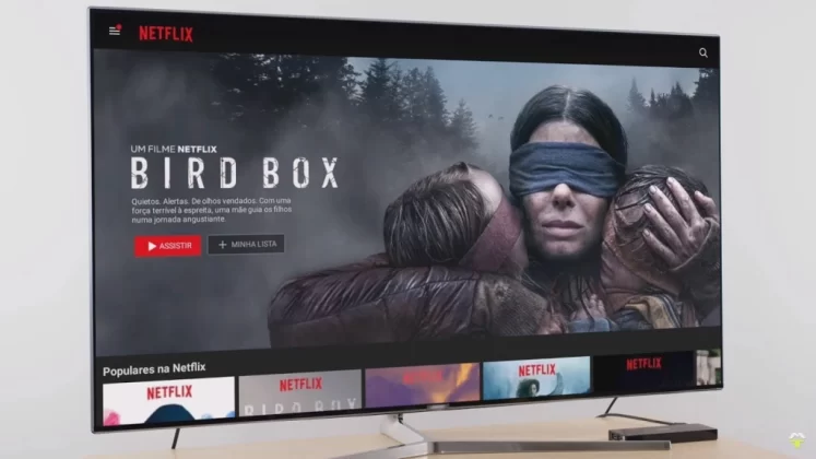 Netflix APK para Android TV captura de tela 4 baixesoft