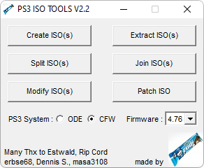 PS3 ISO Tools captura de tela 1