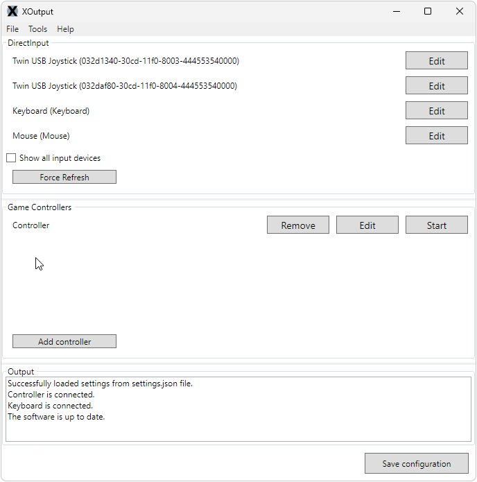 XOutput exemplo pratico 03