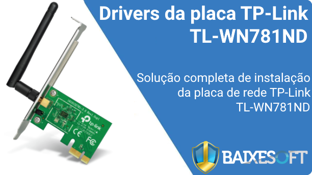 banner placa de rede TP Link TL WN781ND