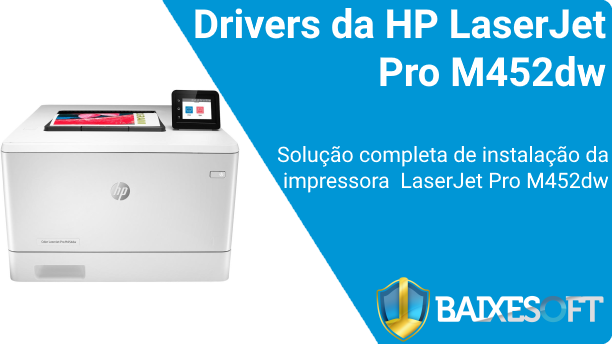 HP Color LaserJet Pro M452dw banner