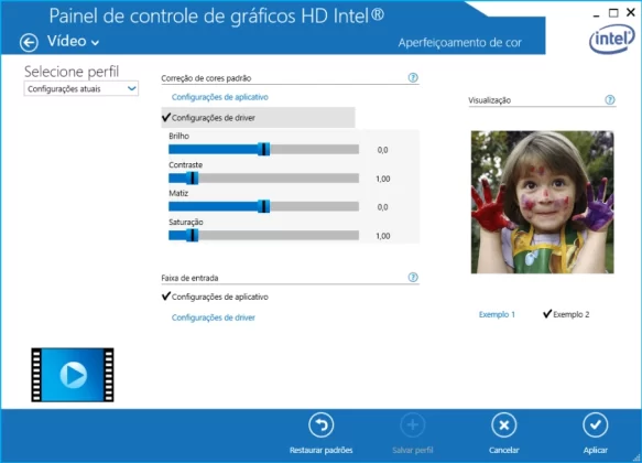 Intel HD Graphics 4000 captura de tela 2 baixesoft