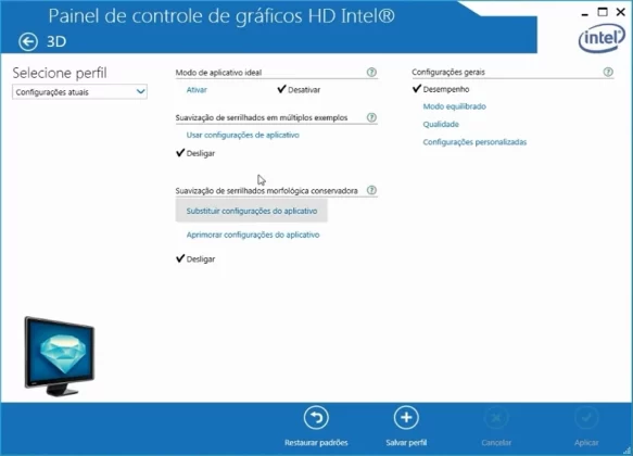 Intel HD Graphics 4000 captura de tela 4 baixesoft