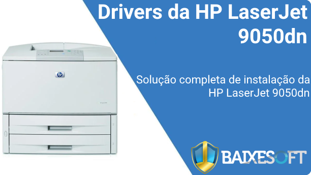 HP LaserJet 9050dn banner