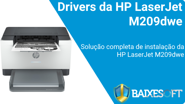 HP LaserJet M209dwe banner