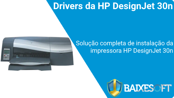 HP DesignJet 30n banner