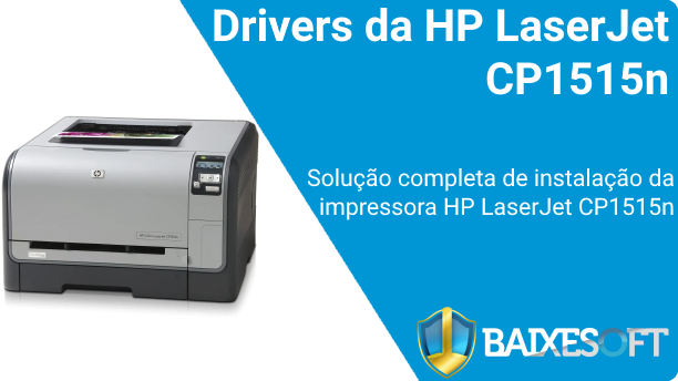 HP LaserJet CP1515n banner
