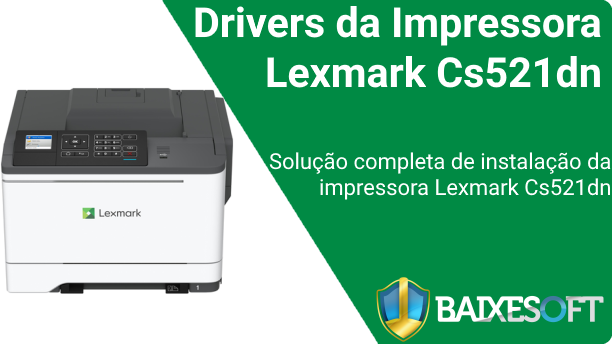 Lexmark Cs521dn banner