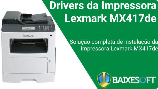Lexmark MX417de banner