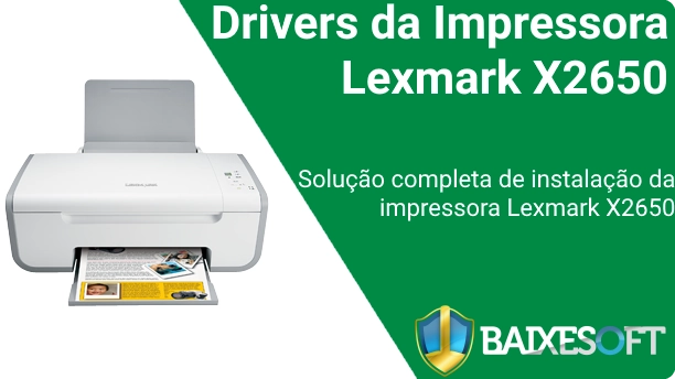 Lexmark X2650 banner