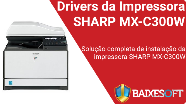 SHARP MX C300W banner