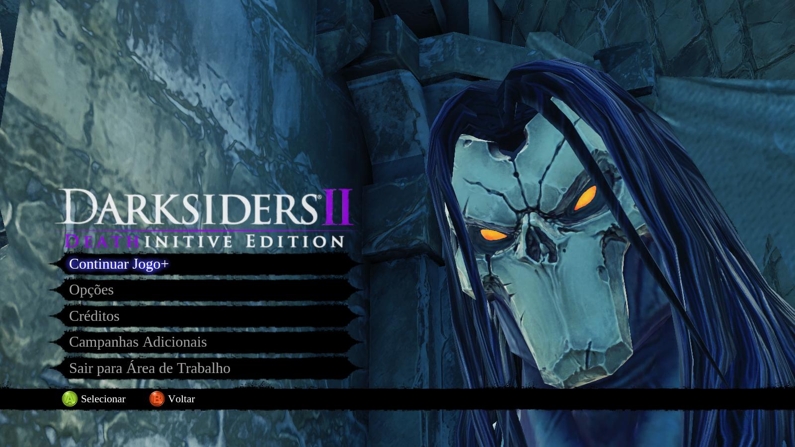 Darksiders II traduzido captura de tela 1