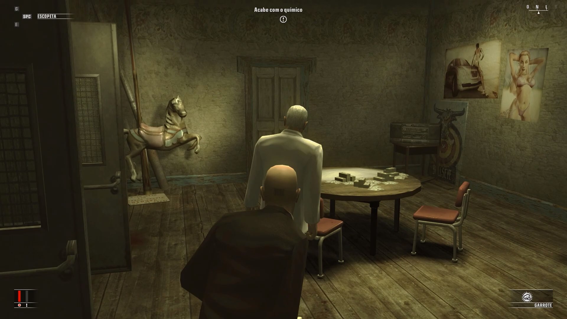 Hitman Blood Money traduzido captura de tela 1