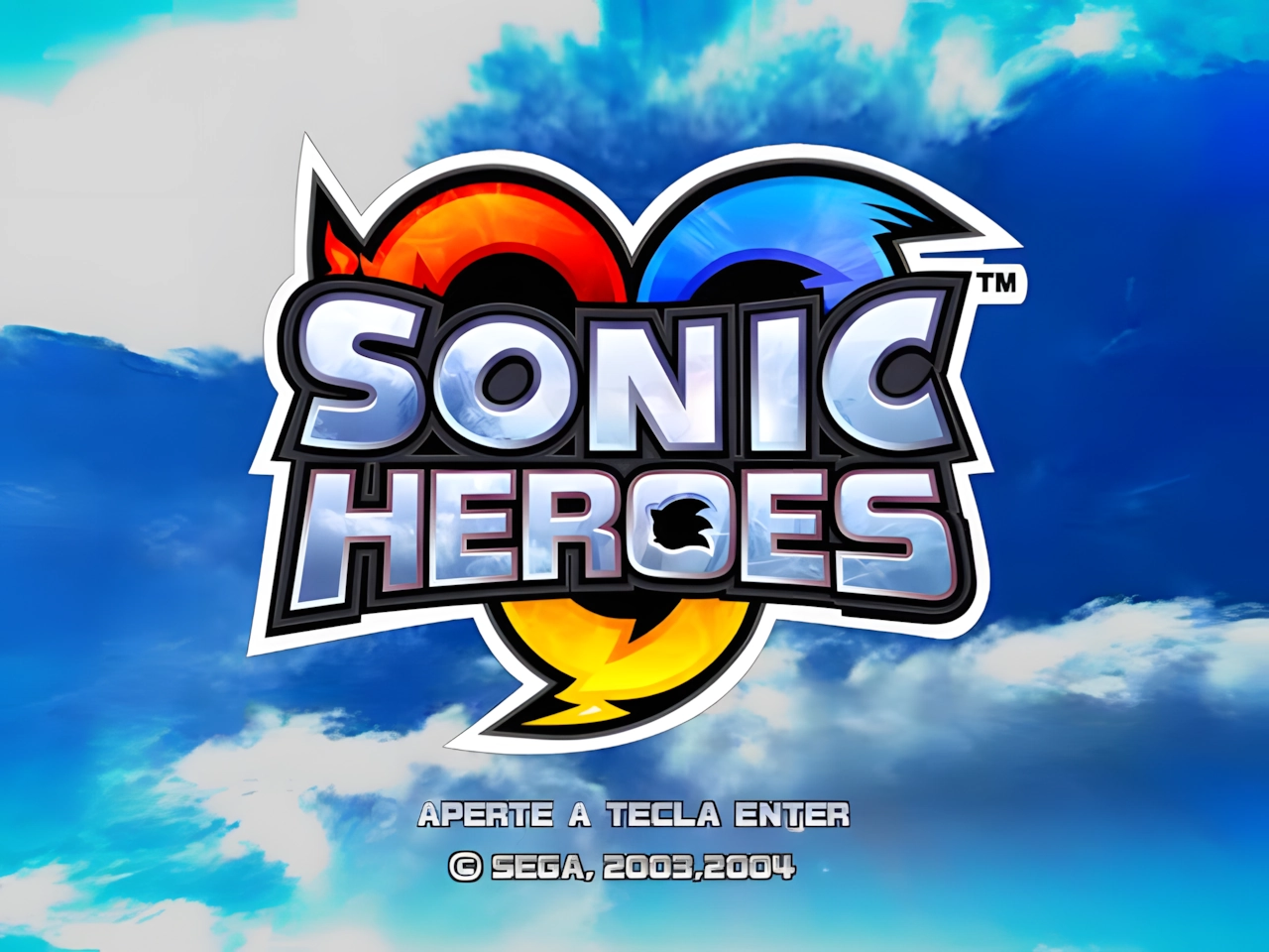 Sonic Heroes traduzido captura de tela 1